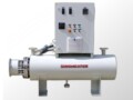 90kw Electric Water Heater The front of the 90kw electric water heater with the control panel