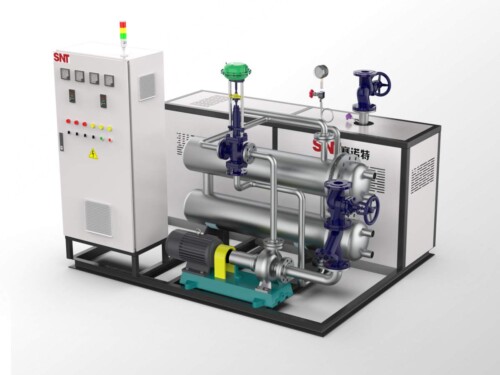 180kw heat transfer oil furnace and cooling system