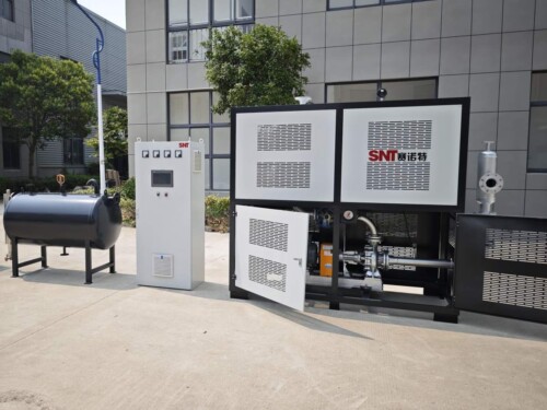 Internal structure of the 240kw heat transfer oil heater